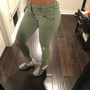 Hollister super skinny size 1 low rise pants